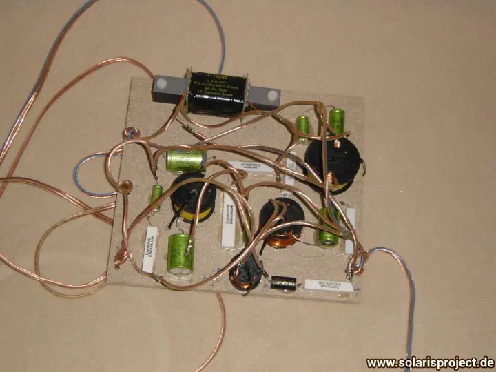 Assembled crossover circuit board