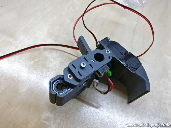 Chimera hotend heatsink with heatbreak rods