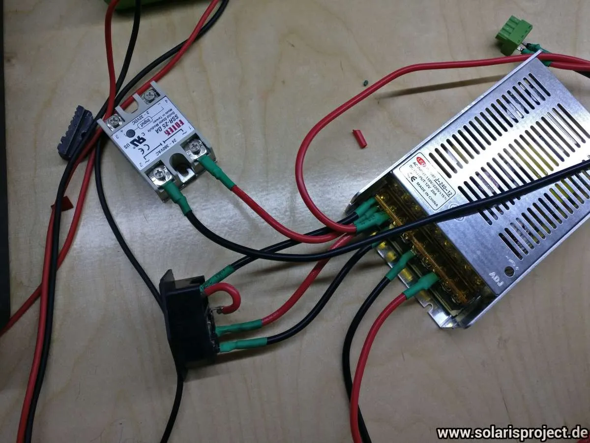 VORON printer fully assembled for first test