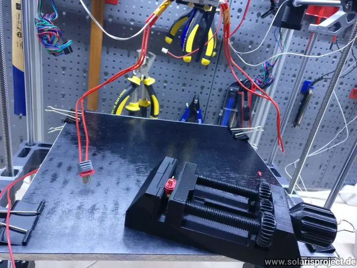 VORON electronics board with WAGO wire connections