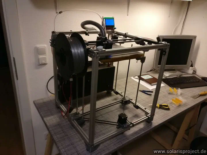 Completed VORON 1.5 printer overview