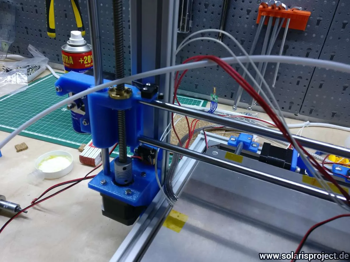 AM8 3D printer rear view