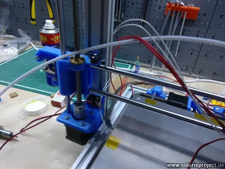 AM8 3D printer rear view