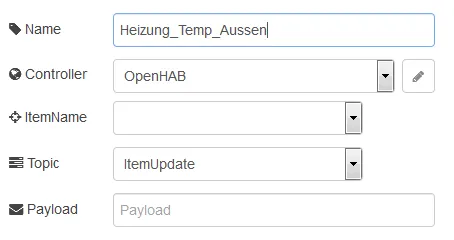 OpenHAB MQTT Output